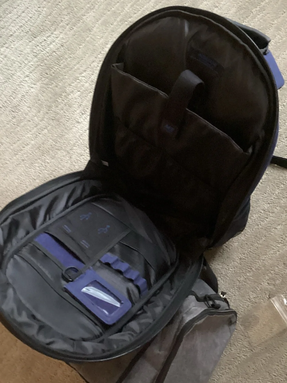 Lockheed Martin overnight bag and ASPEP backpack